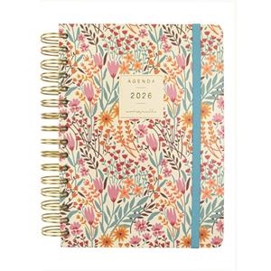 AGENDA ESPIRAL ANUAL MONIQUILLA E10 1DP 2026 ESPIGA | 8422952407393