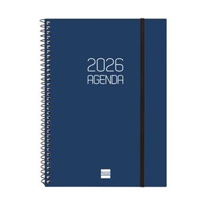 AGENDA ESPIRAL ANUAL OPAQUE E10 SVH 2026 BLAU | 8422952408611