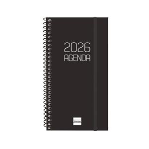 AGENDA ESPIRAL ANUAL OPAQUE E9 SVH 2026 NEGRE | 8422952408819