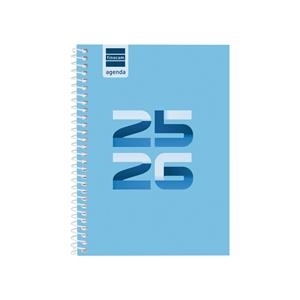 AGENDA ESPIRAL CURS COOL 1/8 SVH 25-26 BLAU | 8422952398080