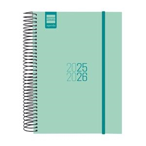 AGENDA ESPIRAL CURS ESPIR E10 1DP 25-26 TURQUESA | 8422952399193