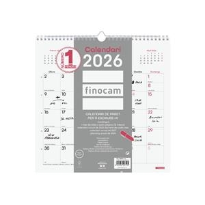 CALENDARI ANUAL CAL.PARET CHIC ES30X30 2026 BL. | 8422952407195