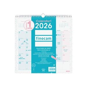 CALENDARI ANUAL CAL.PARET CHIC ES30X30 2026 TU. | 8422952407201