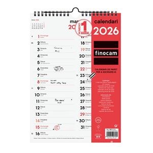 CALENDARI ANUAL CAL.PARET DUES COLUMNES M 2026 | 8422952407430