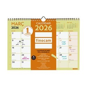 CALENDARI ANUAL CAL.PARET GRAFIK ESCR.A4 2026 | 8422952407553