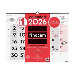 CALENDARI ANUAL CAL.PARET MIXT XL 2026 | 8422952403234