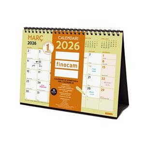 CALENDARI ANUAL CAL.SOBRET.GRAFIK ESCR.S 2026 | 8422952407577