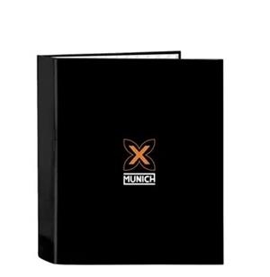 CARPETA 4 ANELLES MUNICH NEGRE | 8412688583362