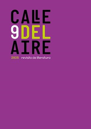 CALLE DEL AIRE. REVISTA DE LITERATURA, 9 | 9791387552718 | BONILLA, JUAN