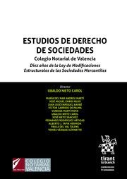ESTUDIOS DE DERECHO DE SOCIEDADES | 9788413550404 | NIETO CAROL, UBALDO