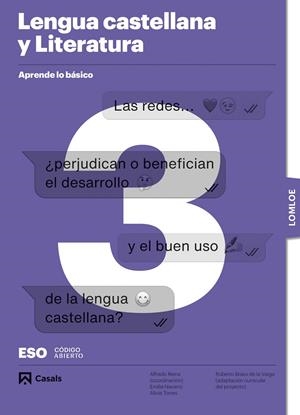APRENDE LO BÁSICO. LENGUA CASTELLANA Y LITERATURA 3 ESO. LOMLOE | 9788421882177 | VARIOS AUTORES
