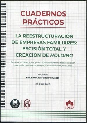 CUADERNOS PRACTICOS. LA REESTRUCTURACION DE EMPRESAS FAMILIARES | 9791370110444 | DURAN-SINDREU BUXADE, ANTONIO