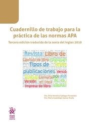 CUADERNILLO DE TRABAJO PARA LA PRÁCTICA DE LAS NORMAS APA | 9788413366258 | GALLEGOS FERNÁNDEZ, DINA VERÓNICA