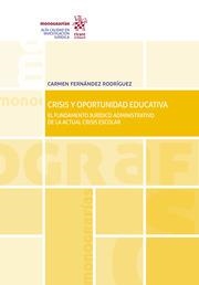 CRISIS Y OPORTUNIDAD EDUCATIVA | 9788413362984 | FERNÁNDEZ RODRÍGUEZ, CARMEN