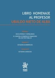LIBRO HOMENAJE AL PROFESOR UBALDO NIETO DE ALBA | 9788413367545 | NIETO CAROL, UBALDO