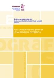 HACIA UN MODELO DE SEXO-GÉNERO DE IGUALDAD EN LA DIFERENCIA | 9788413366036 | CID, TERESA