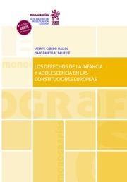 DERECHOS DE LA INFANCIA Y ADOLESCENCIA EN LAS CONSTITUCIONES EUROPEAS, LOS | 9788413781624 | CABEDO MALLOL, VICENTE