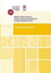 E-DEMOCRACIA RURAL | 9788413782041 | PÉREZ DE LOS COBOS HERNÁNDEZ, ELISA