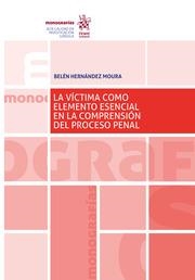 VÍCTIMA COMO ELEMENTO ESENCIAL EN LA COMPRENSIÓN DEL PROCESO PENAL, LA | 9788413979977 | HERNÁNDEZ MOURA, BELÉN