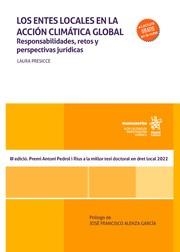 ENTES LOCALES EN LA ACCIÓN CLIMÁTICA GLOBAL, LOS. RESPONSABILIDADES, RETOS Y PERSPECTIVAS JURÍDICAS | 9788411696210 | PRESICCE, LAURA