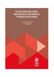 DISCURSO DEL ODIO, EL : ANÁLISIS DE SU INCIDENCIA Y PERSECUCIÓN PENAL | 9788411978903 | MENDOZA CALDERÓN, SILVIA / SÁNCHEZ RUBIO, ANA