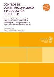 CONTROL DE CONSTITUCIONALIDAD Y MODULACIÓN DE EFECTOS | 9788410710894 | PANSIERI, FLÁVIO / BAPTISTA DA LUZ, OTÁVIO AUGUSTO
