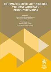 INFORMACIÓN SOBRE SOSTENIBILIDAD Y DILIGENCIA DEBIDA EN DERECHOS HUMANOS | 9788411979467 | MUÑOZ DE MORALES ROMERO, MARTA / MUÑOZ ARENAS, ALBERTO / NÚÑEZ CHICHARRO, MONTSERRAT / VIOQUE GALIAN