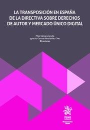 TRANSPOSICIÓN EN ESPAÑA DE LA DIRECTIVA SOBRE DERECHOS DE AUTOR Y MERCADO ÚNICO DIGITAL, LA | 9788410714205 | GARROTE FERNÁNDEZ-DÍEZ, IGNACIO / CÁMARA ÁGUILA, MARÍA DEL PILAR