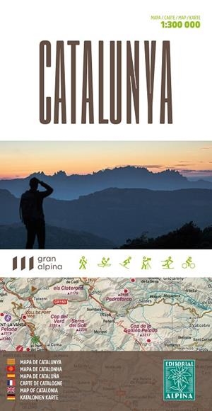 CATALUNYA : MAPA GRAN ALPINA [2025] | 9788470111693