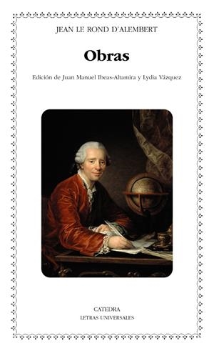 OBRAS (JEAN LE ROND D'ALEMBERT) | 9788437649160 | D'ALEMBERT, JEAN LE ROND