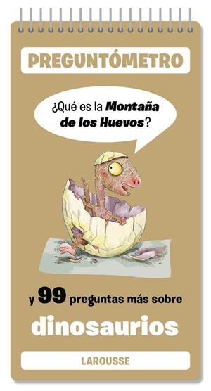 PREGUNTÓMETRO. QUÉ ES LA MONTAÑA DE LOS HUEVOS | 9791387520397 | LAROUSSE EDITORIAL