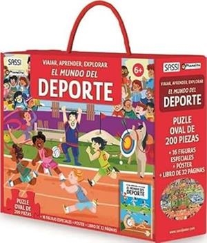 MUNDO DEL DEPORTE, EL (PUZLE 200 PIEZAS) | 9788419935915