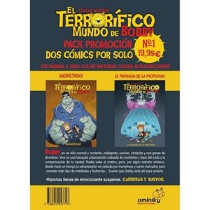 TERRORIFICO MUNDO DE BOBBY, EL : MONSTRUO / EL FANTASMA DE LA PROFESORA (PACK 2X1) | 9788412947717 | MARTÍN, OSCAR