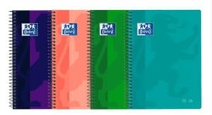 AGENDA OXFORD SCHOOL PLASTIC A4 S/V VARIS COLORS | 8427291068298
