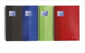 AGENDA OXFORD SCHOOL CARTRO 4T S/V VARIS COLORS | 8427291068144