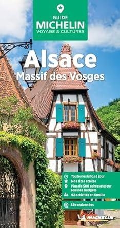 ALSACE VOSGES  : GUIDE VERT [2024] | 9782067261938