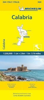 CALABRIA : MAPA 364 | 9782067268098