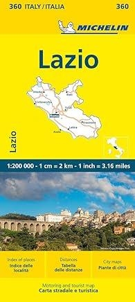 LAZIO : MAPA 360 | 9782067259782