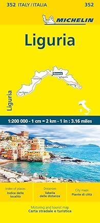 LIGURIA : MAPA 352 | 9782067259843