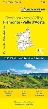 PIEMONTE, VALLE D'AOSTA : MAPA 351 | 9782067258921