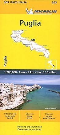 PUGLIA : MAPA 363 | 9782067262973