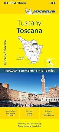 TOSCANA : MAPA 358 | 9782067262966