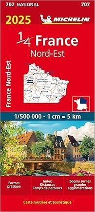 FRANCE NORD-EST : MAPA 707 | 9782067265257