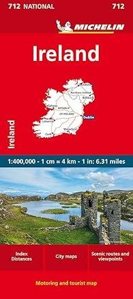 IRLANDE : MAPA 712 | 9782067170209