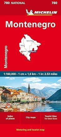 MONTENEGRO : MAPA 780 | 9782067259911
