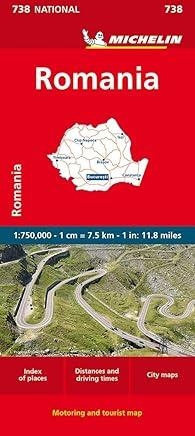 ROMANIA : MAPA 738 | 9782067259621