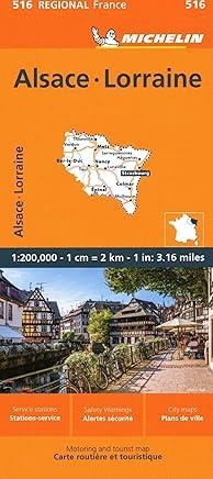 ALSACE, LORRAINE : MAPA 516 | 9782067258686