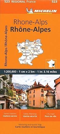RHONE-ALPES : MAPA 523 | 9782067258761