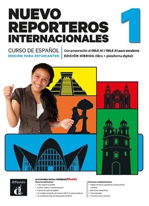 NUEVO REPORTEROS INTERNACIONALES 1 ED. HIBRIDA ESTUDIANTES | 9788411573535 | SELVAS, CRISTIAN / DOMINGUEZ, CAROLINA
