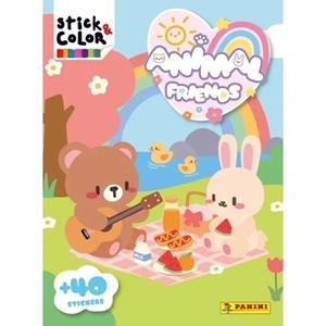 STICK & COLOR ANIMALS FRIENDS | 9788427874534